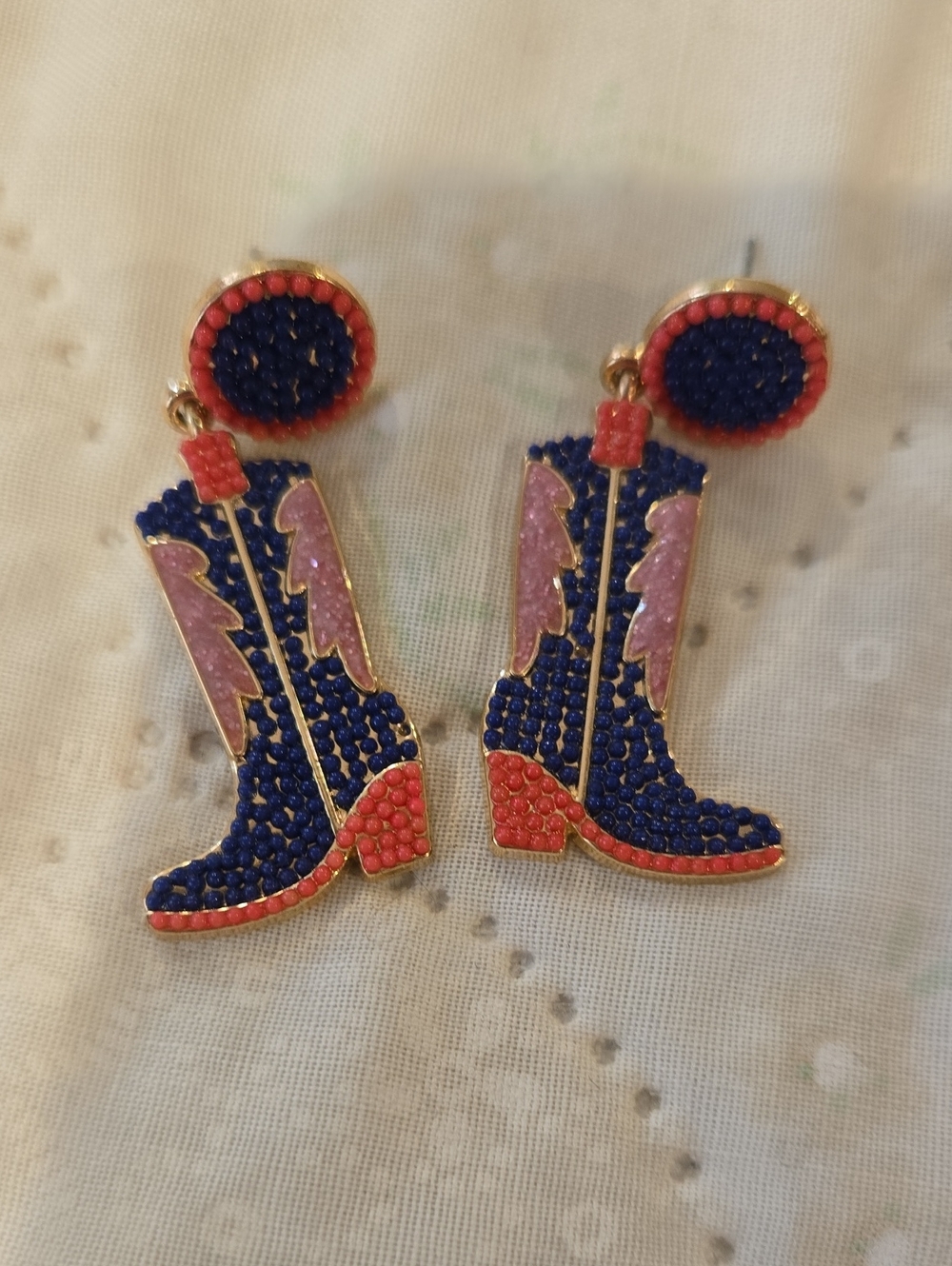Cowgirl Boot Earrings